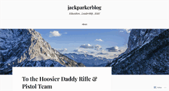 Desktop Screenshot of jackparkerblog.com